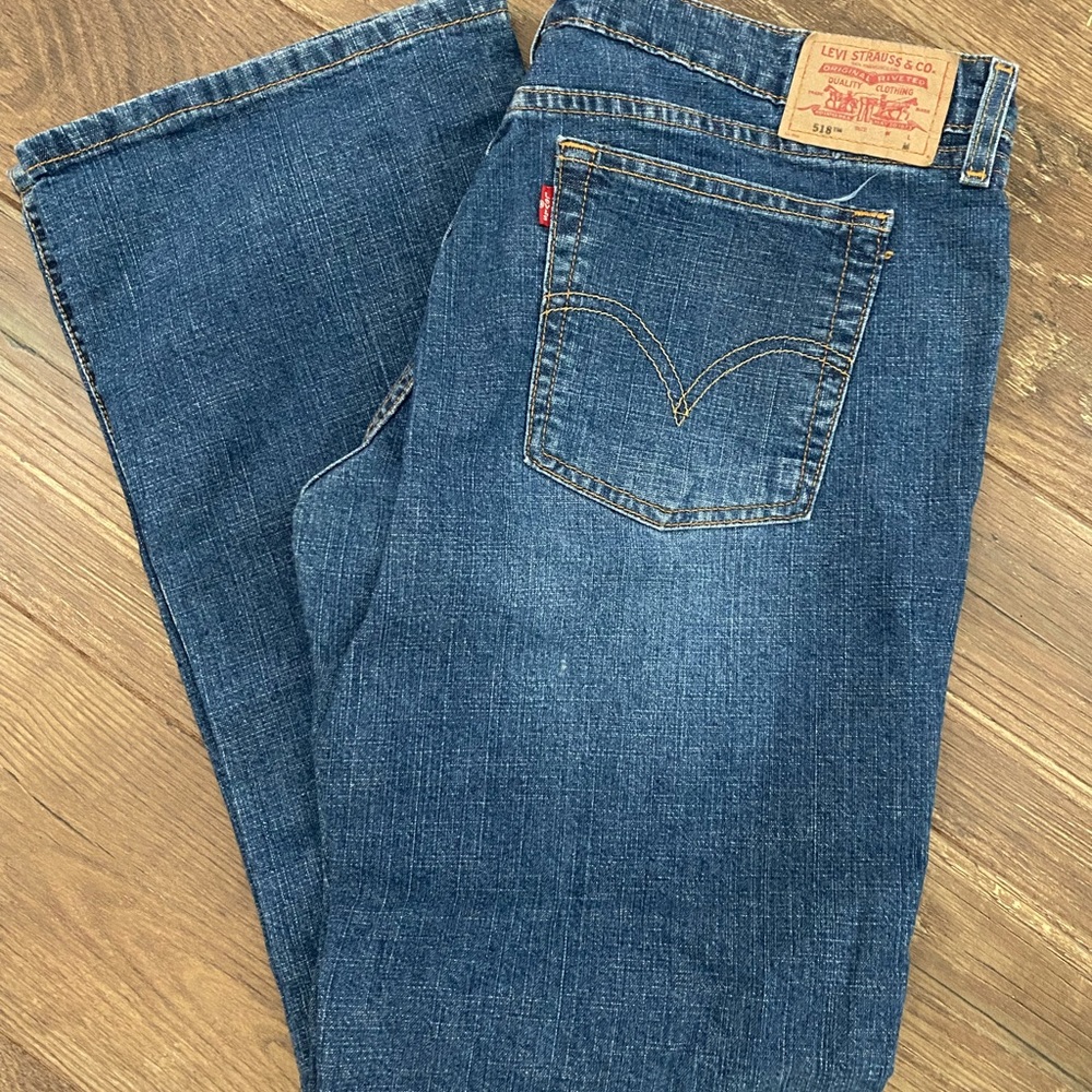 Levi’s super low rise stretch 13junior
